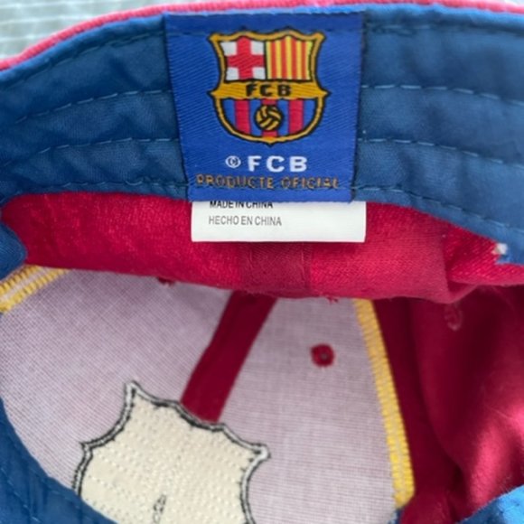 BARCA BARCELONA SOCCER TEAM ADJUSTABLE HAT - Picture 4 of 4